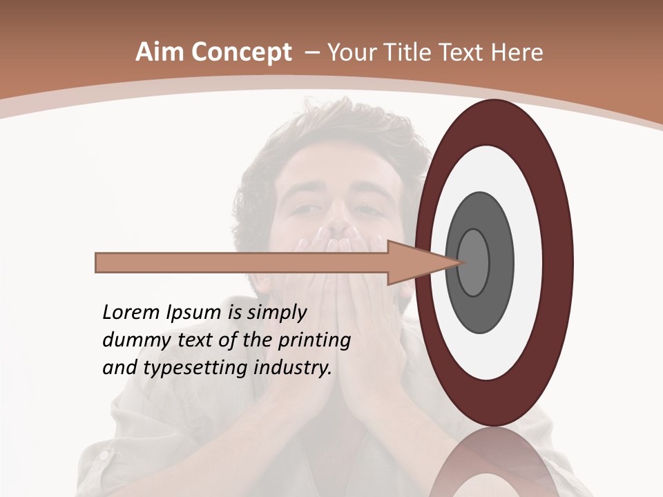 Notebook Phone Exasperated PowerPoint Template