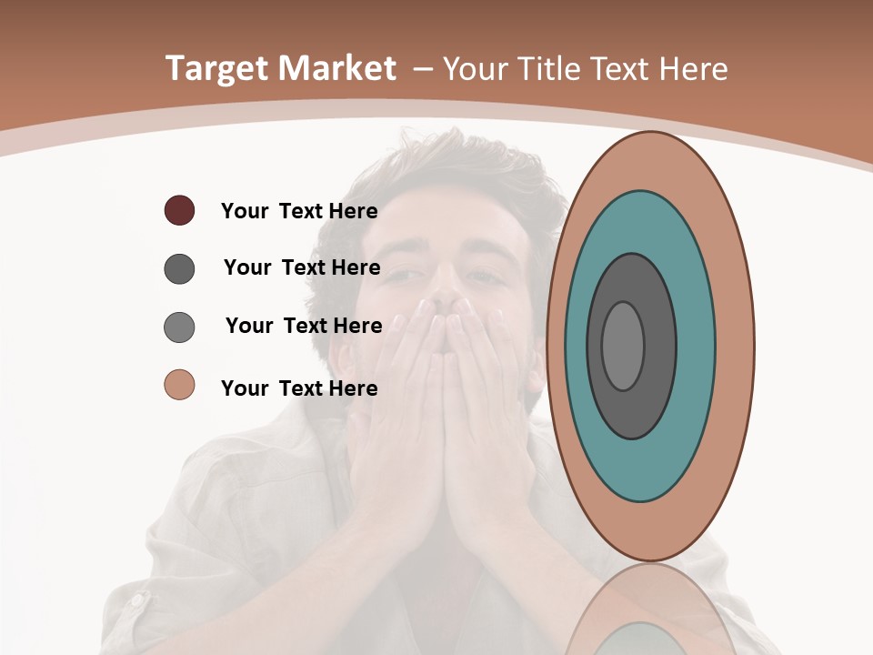 Notebook Phone Exasperated PowerPoint Template