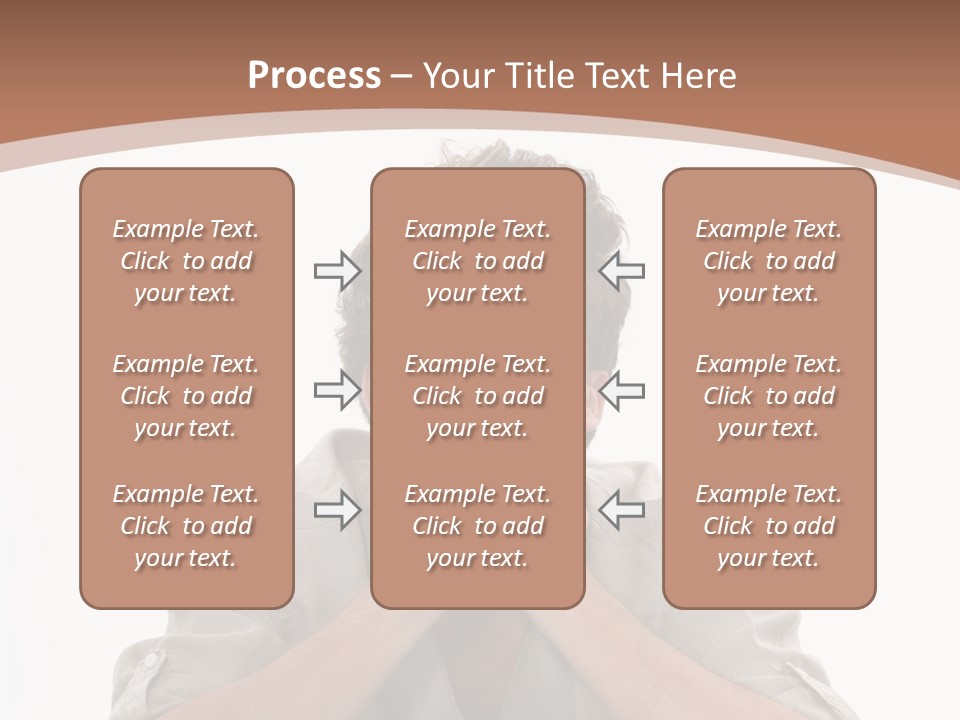 Notebook Phone Exasperated PowerPoint Template