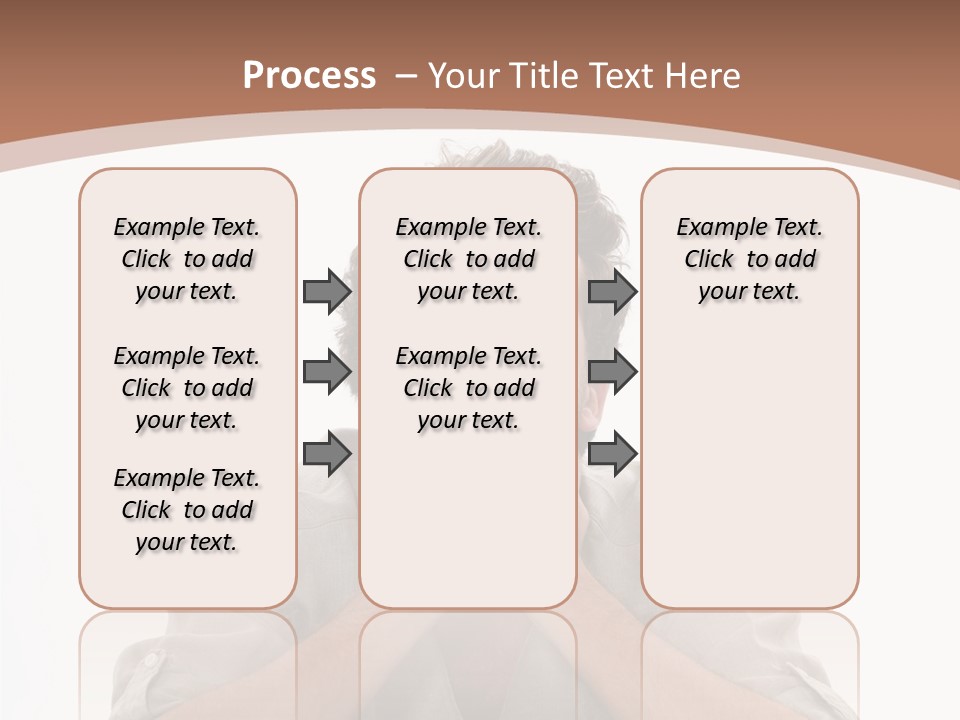 Notebook Phone Exasperated PowerPoint Template