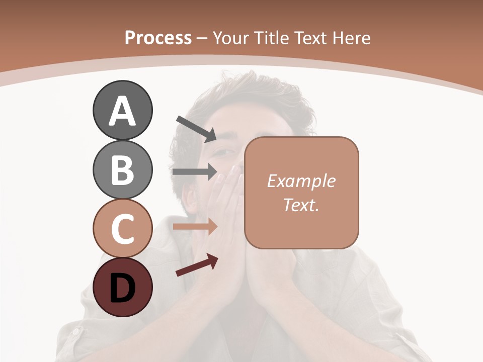 Notebook Phone Exasperated PowerPoint Template