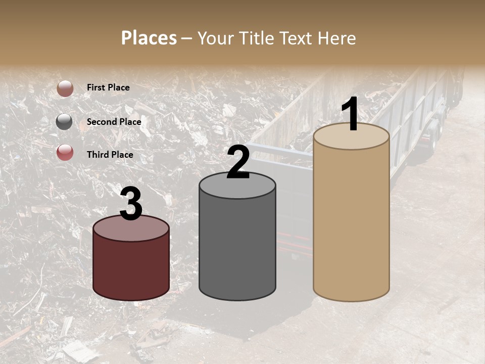 Metal Heavy Docks PowerPoint Template
