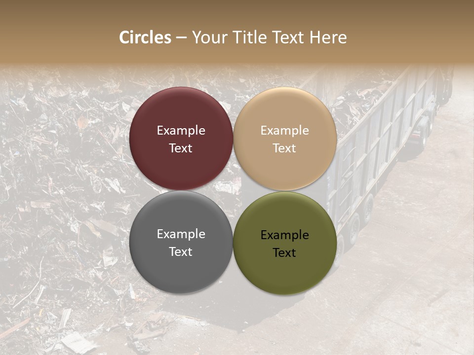 Metal Heavy Docks PowerPoint Template