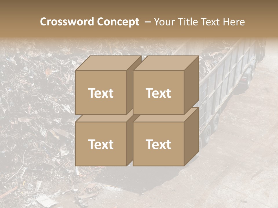 Metal Heavy Docks PowerPoint Template