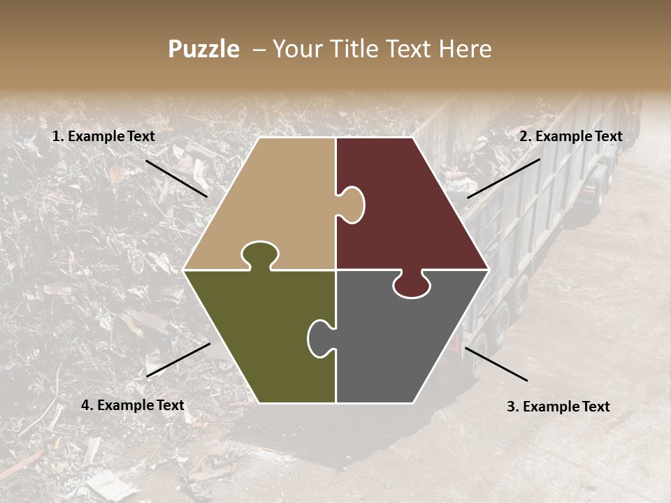 Metal Heavy Docks PowerPoint Template