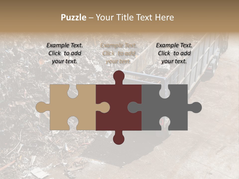 Metal Heavy Docks PowerPoint Template