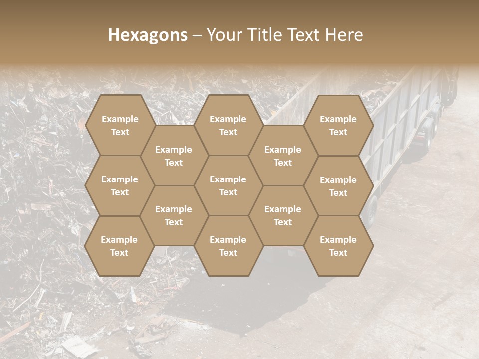 Metal Heavy Docks PowerPoint Template
