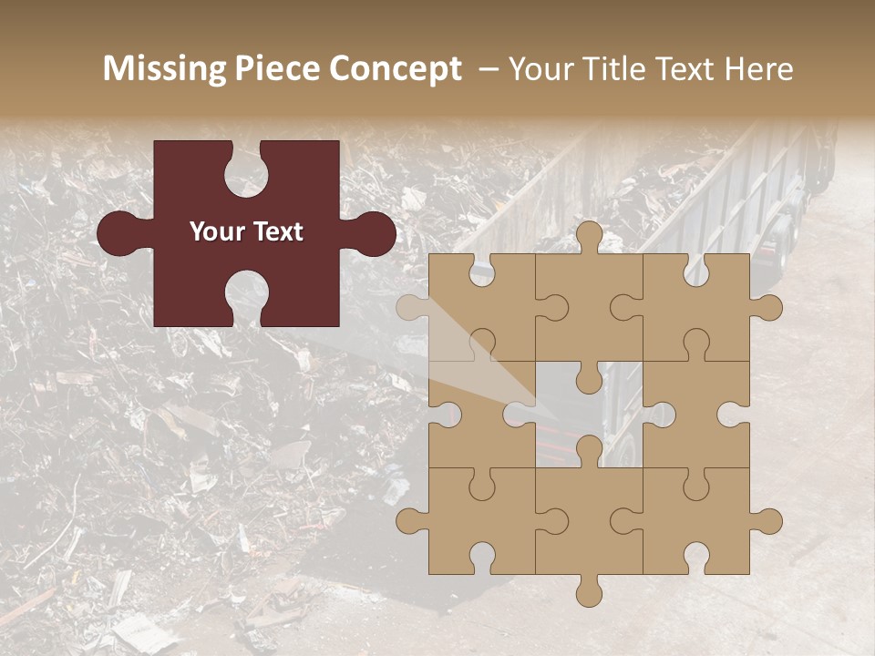 Metal Heavy Docks PowerPoint Template