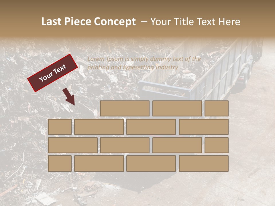 Metal Heavy Docks PowerPoint Template