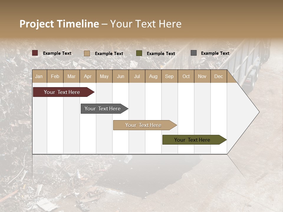 Metal Heavy Docks PowerPoint Template