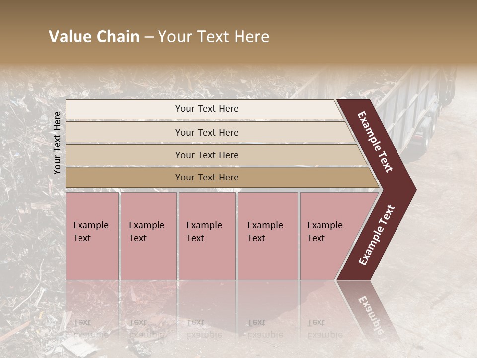 Metal Heavy Docks PowerPoint Template
