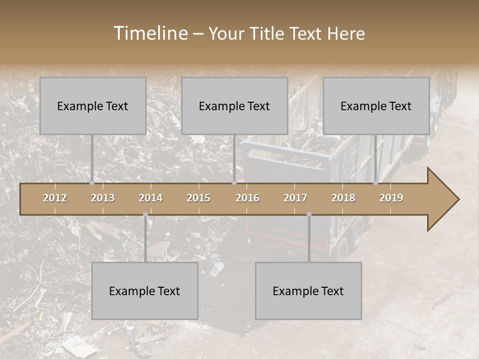 Metal Heavy Docks PowerPoint Template