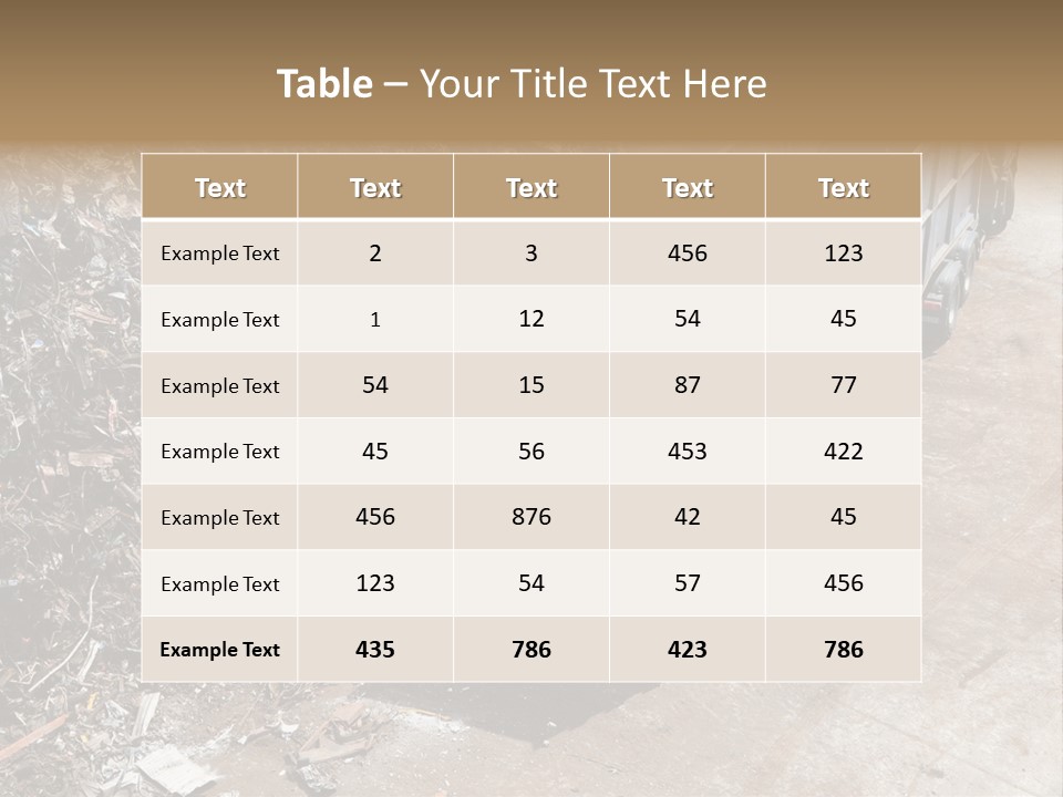 Metal Heavy Docks PowerPoint Template