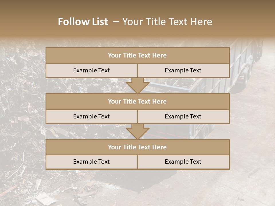 Metal Heavy Docks PowerPoint Template
