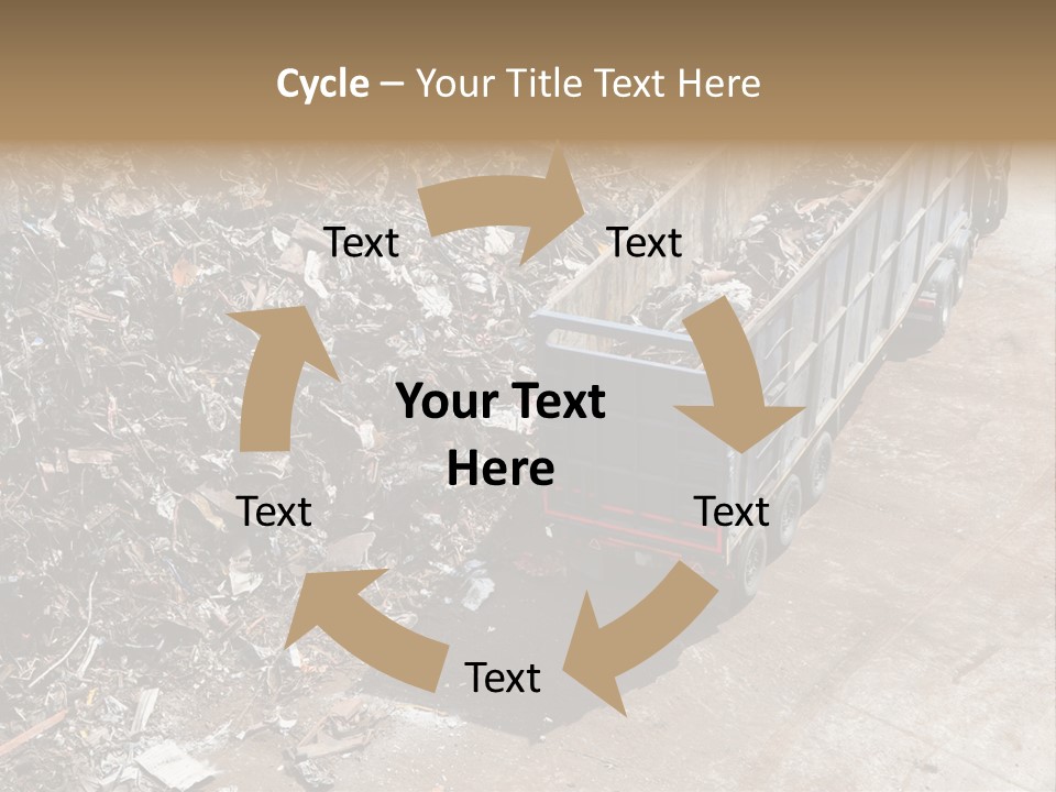 Metal Heavy Docks PowerPoint Template