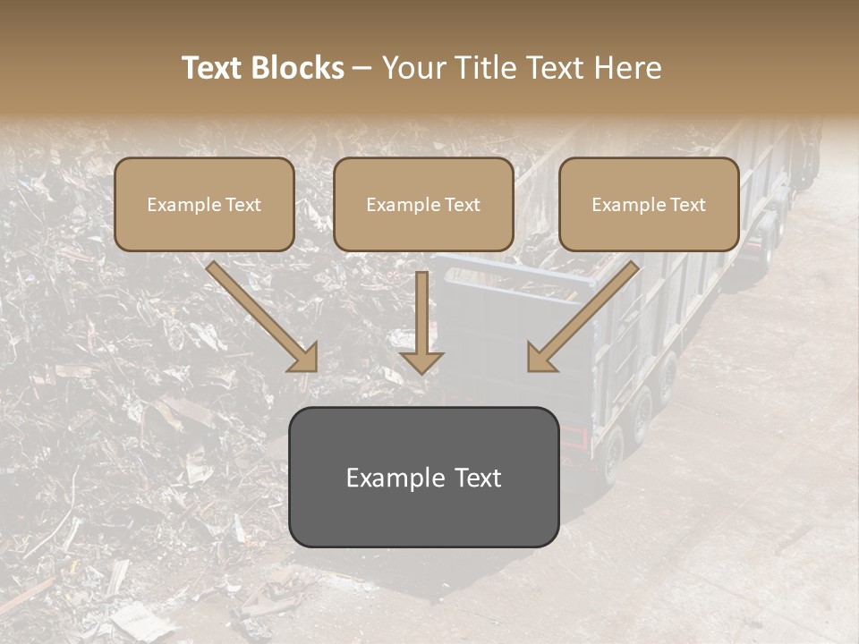 Metal Heavy Docks PowerPoint Template