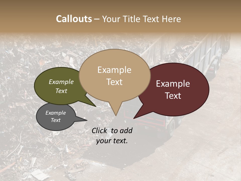 Metal Heavy Docks PowerPoint Template