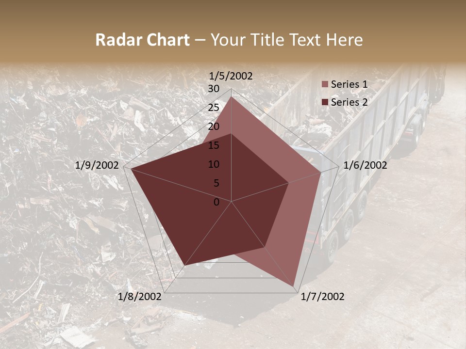 Metal Heavy Docks PowerPoint Template