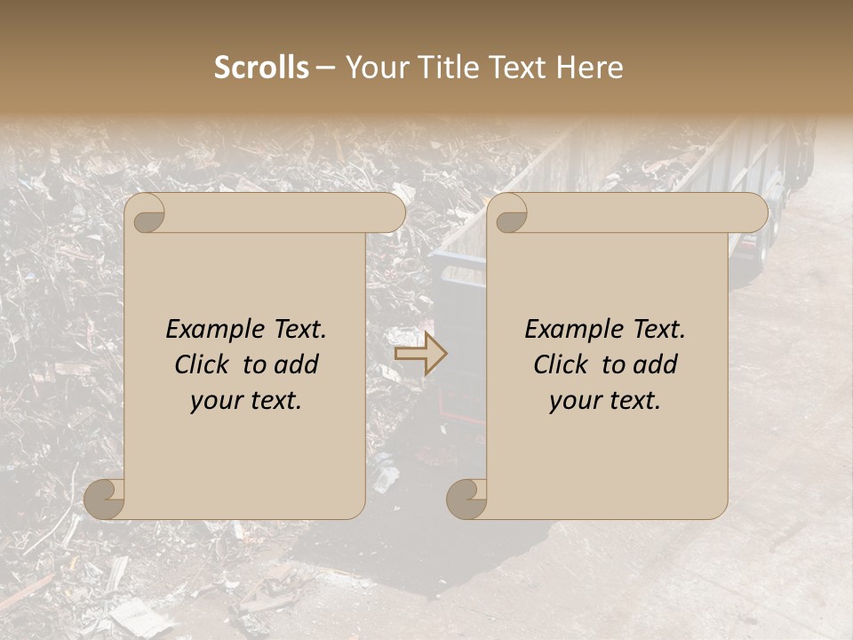 Metal Heavy Docks PowerPoint Template