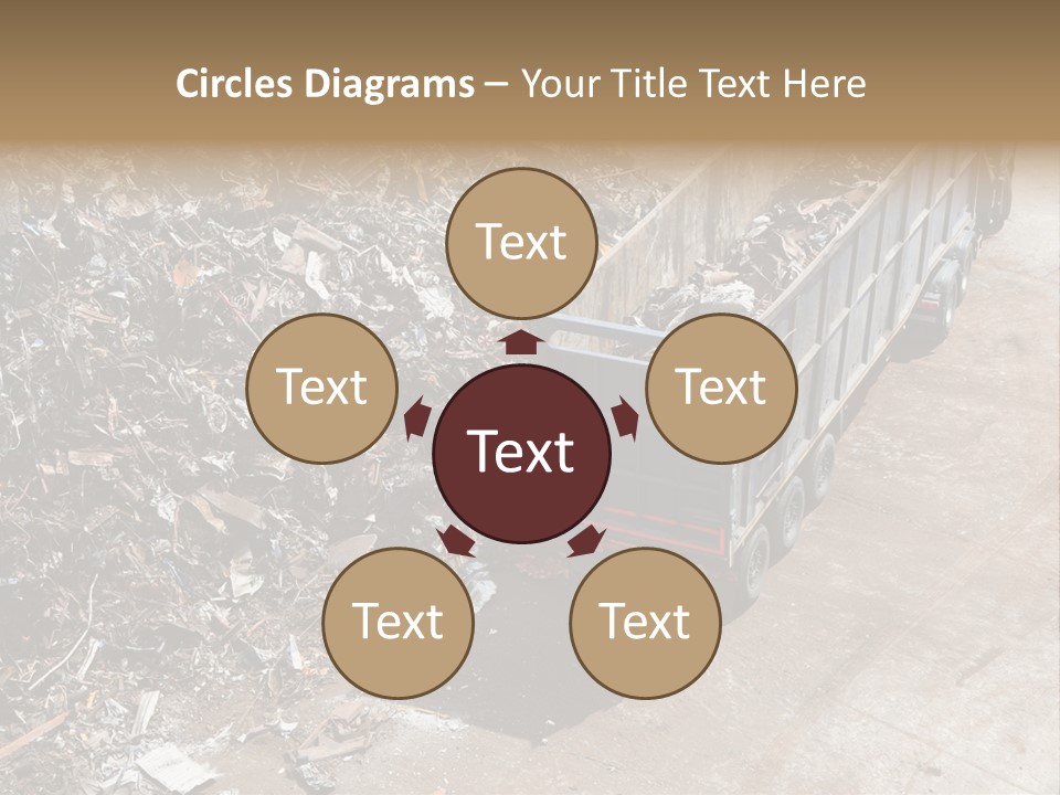 Metal Heavy Docks PowerPoint Template