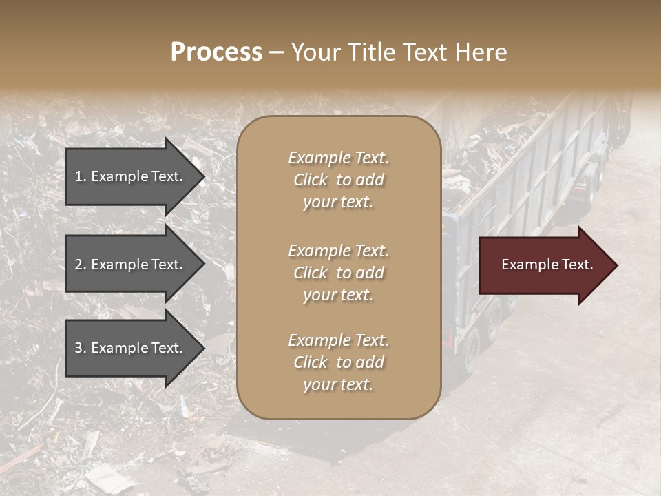 Metal Heavy Docks PowerPoint Template
