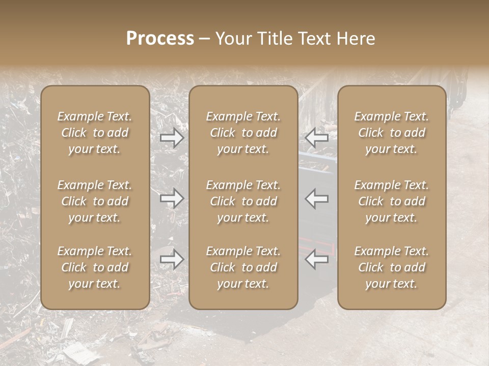 Metal Heavy Docks PowerPoint Template
