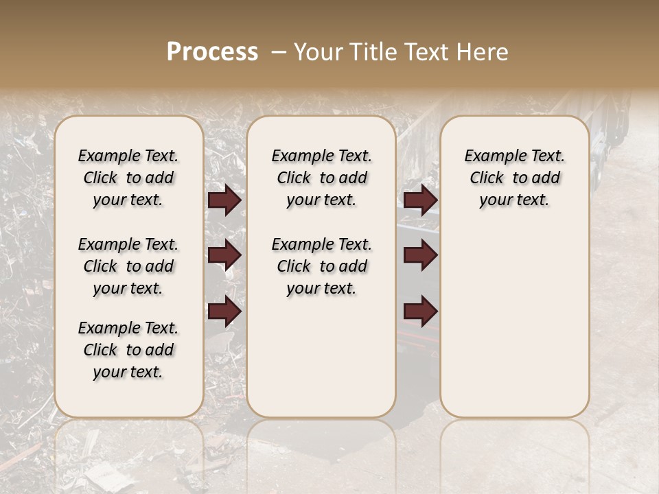 Metal Heavy Docks PowerPoint Template