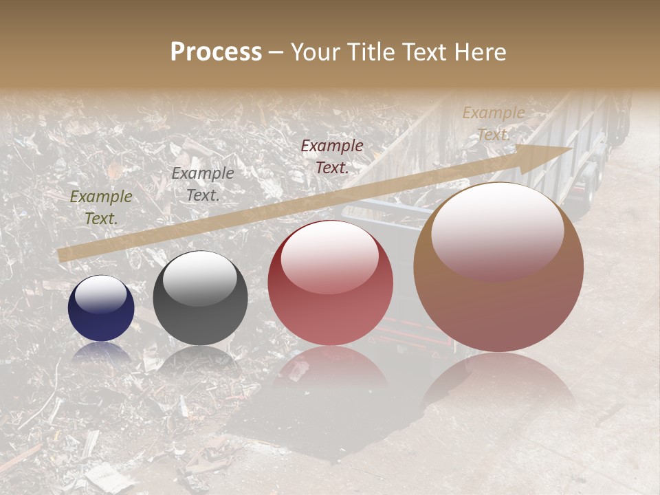 Metal Heavy Docks PowerPoint Template