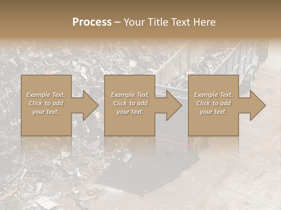 Metal Heavy Docks PowerPoint Template