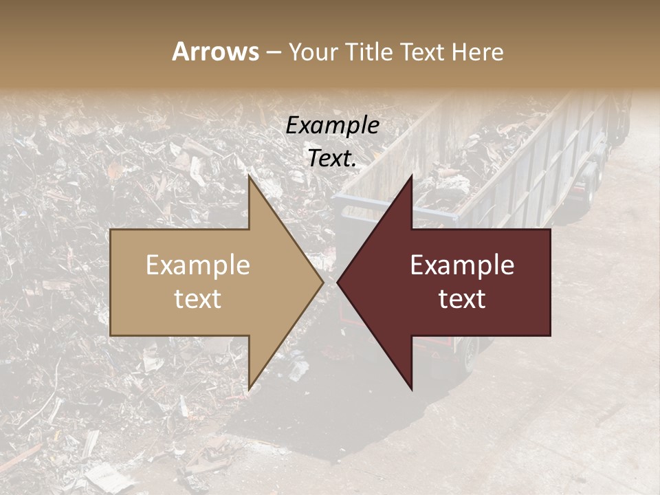 Metal Heavy Docks PowerPoint Template