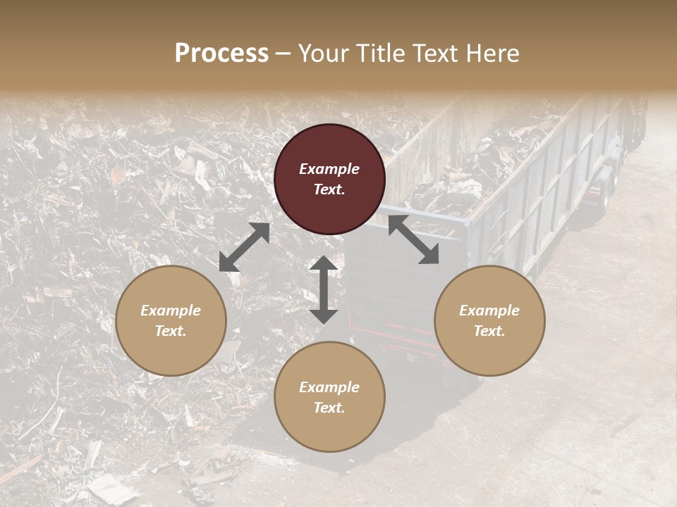 Metal Heavy Docks PowerPoint Template