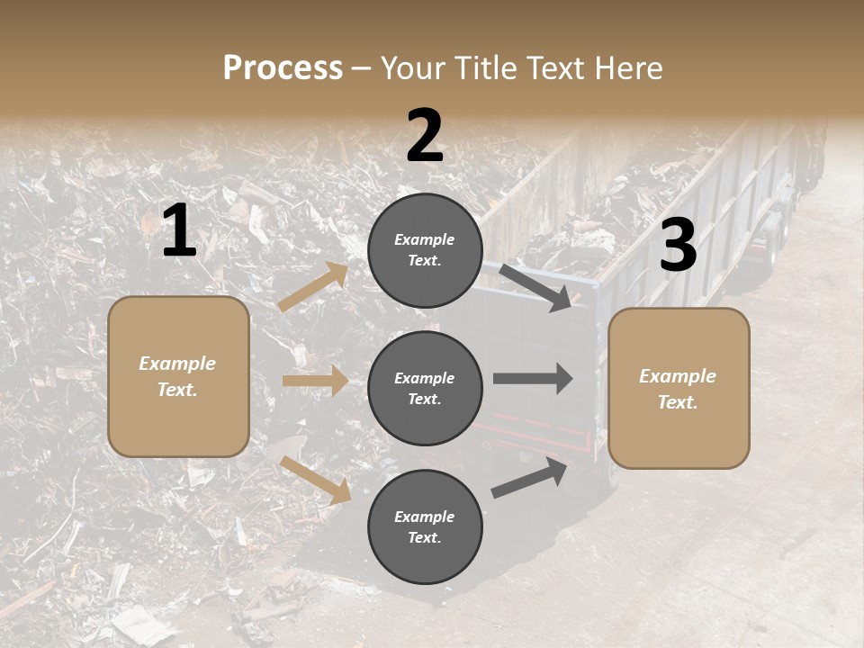Metal Heavy Docks PowerPoint Template