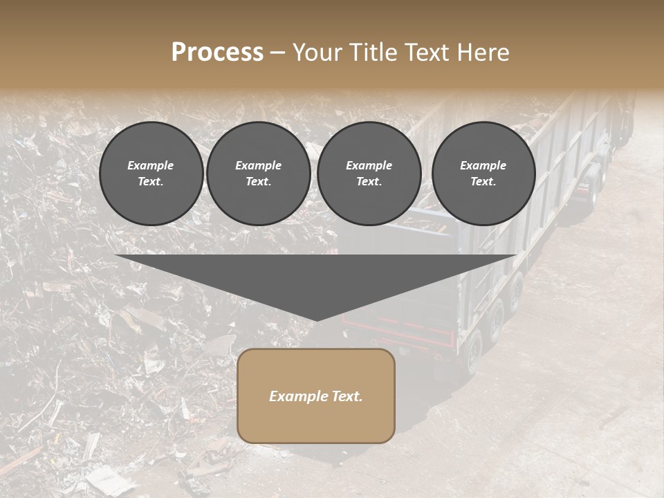 Metal Heavy Docks PowerPoint Template