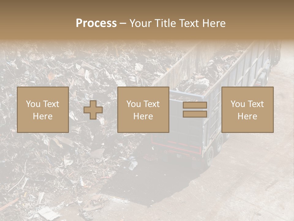 Metal Heavy Docks PowerPoint Template