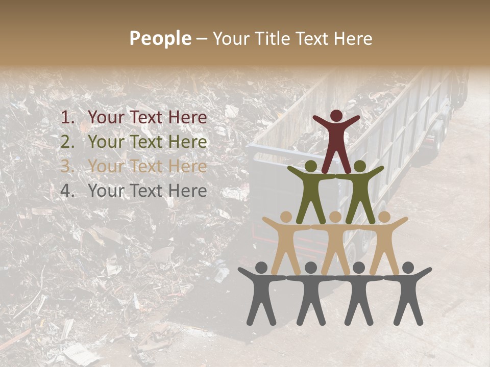 Metal Heavy Docks PowerPoint Template