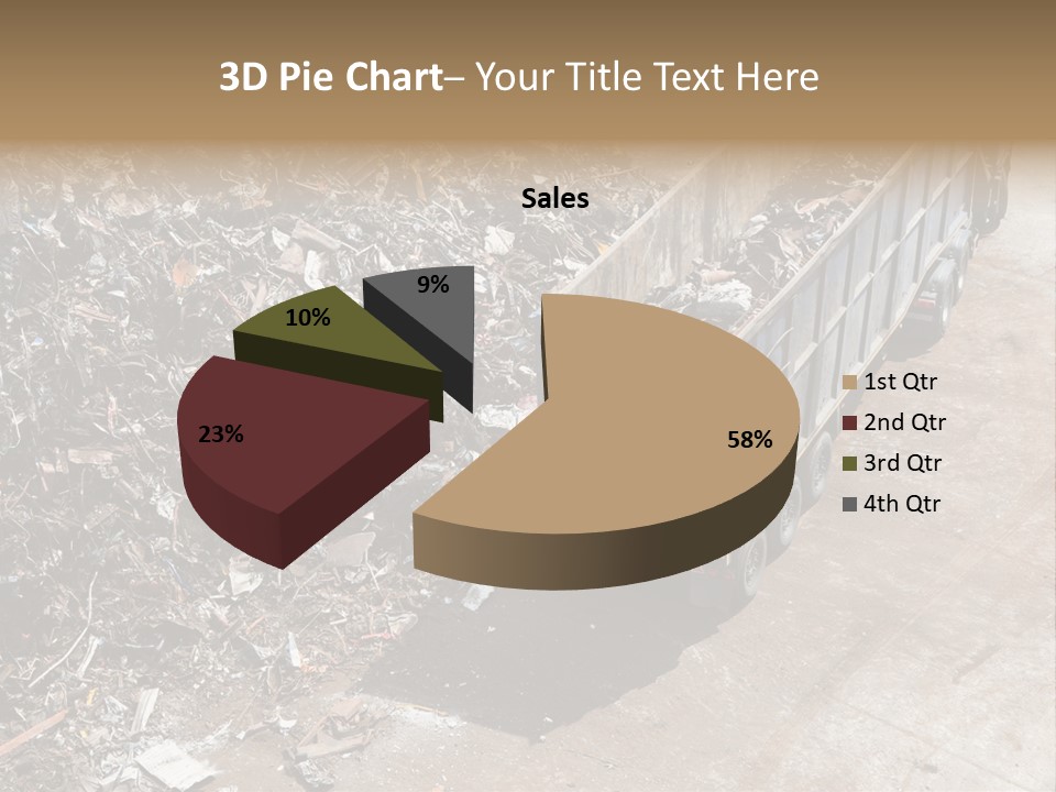 Metal Heavy Docks PowerPoint Template