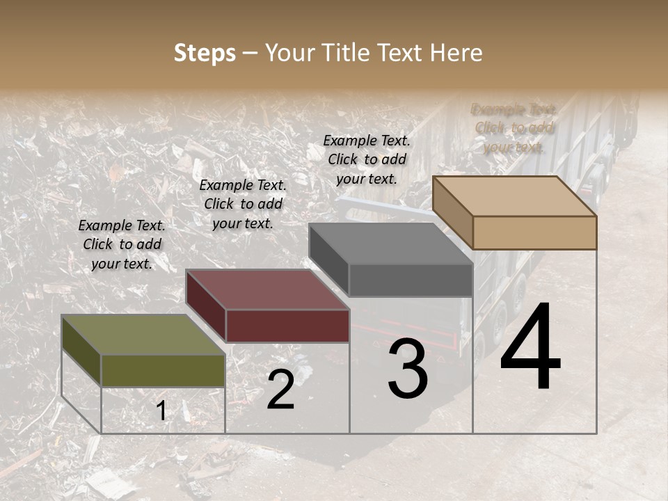 Metal Heavy Docks PowerPoint Template