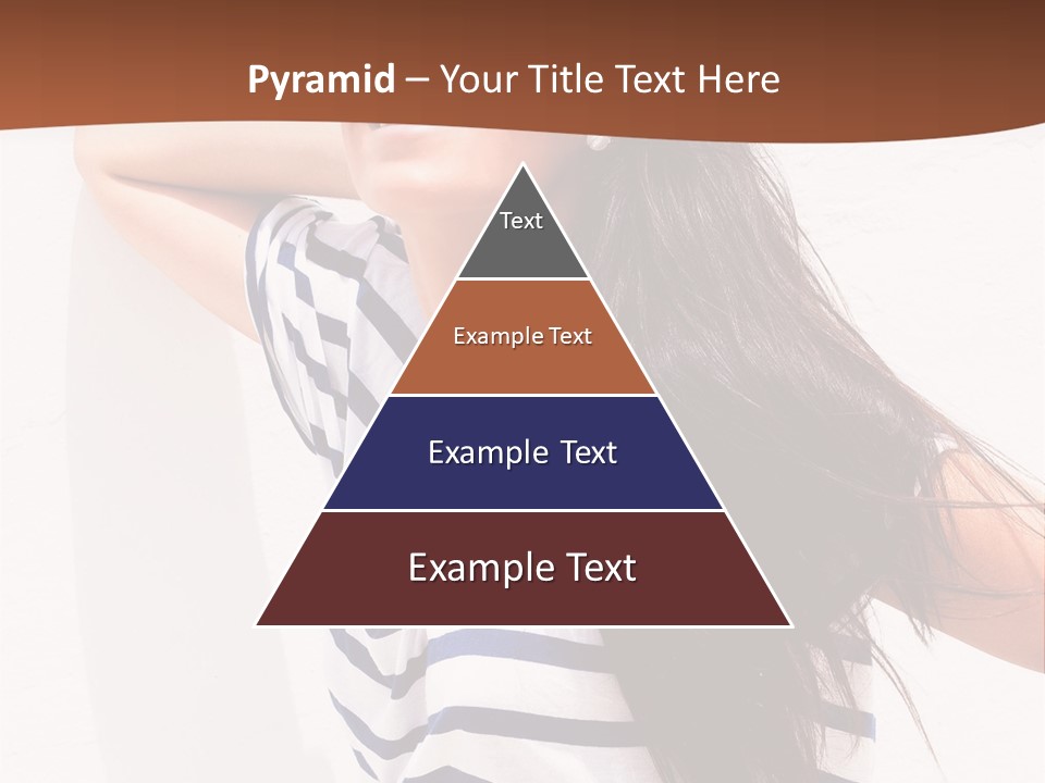 Glamour One Caucasian PowerPoint Template