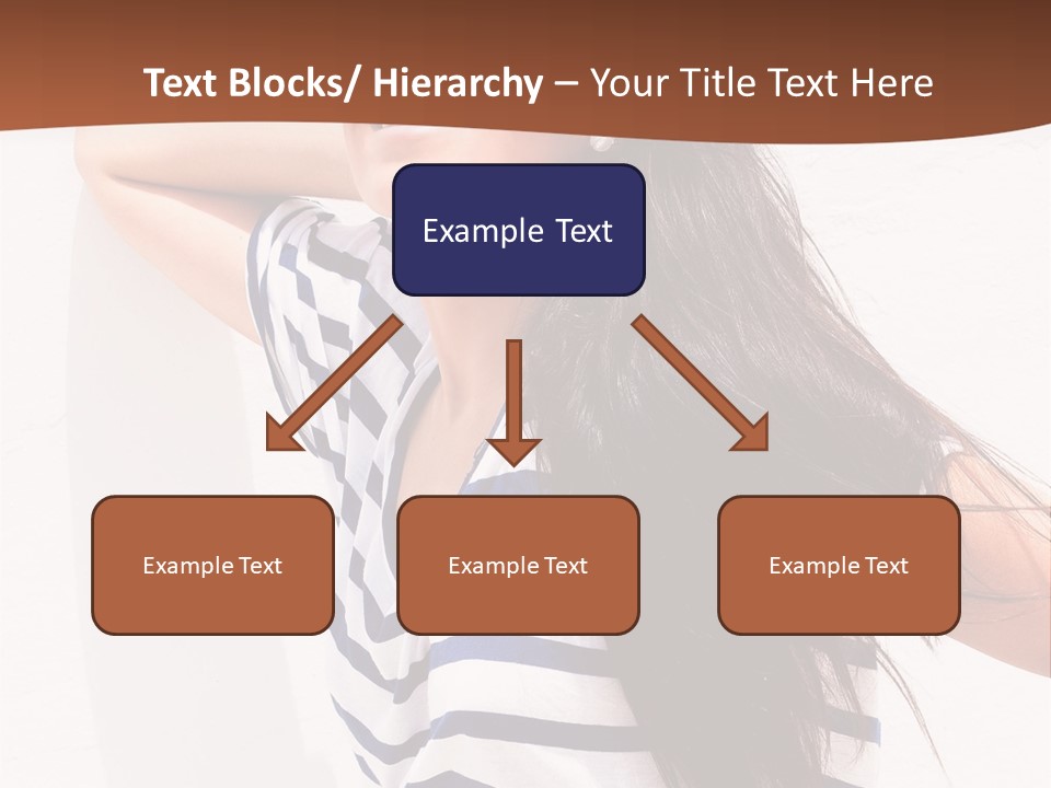 Glamour One Caucasian PowerPoint Template