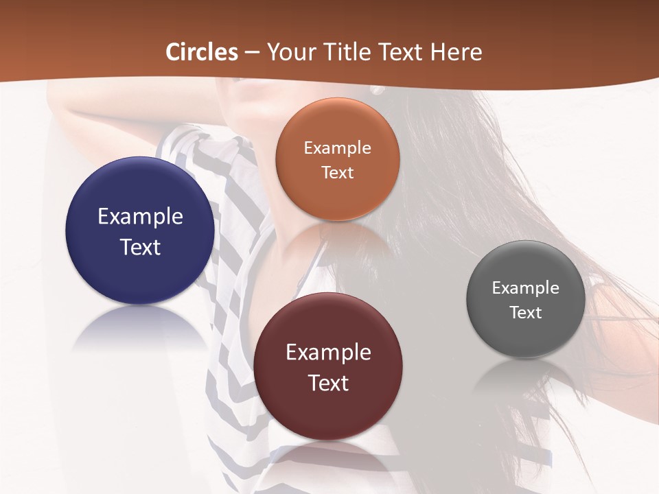 Glamour One Caucasian PowerPoint Template