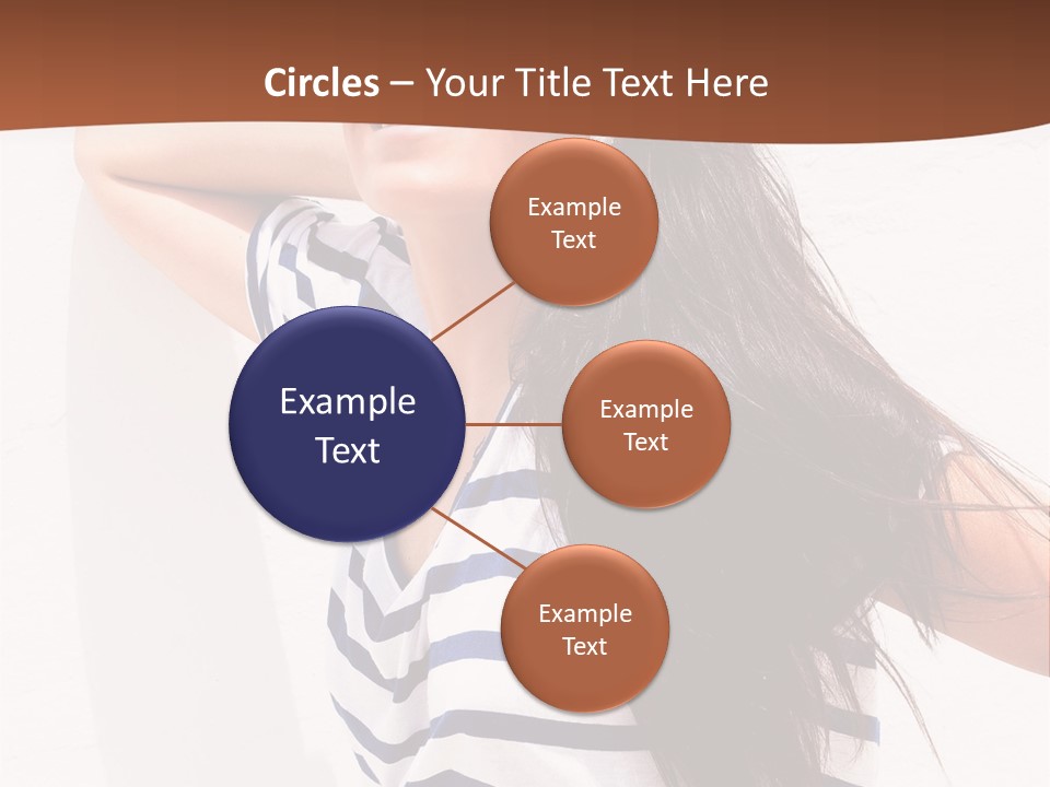 Glamour One Caucasian PowerPoint Template