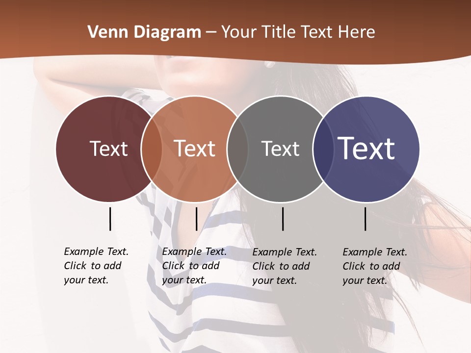 Glamour One Caucasian PowerPoint Template