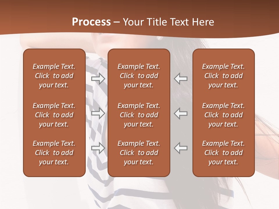 Glamour One Caucasian PowerPoint Template