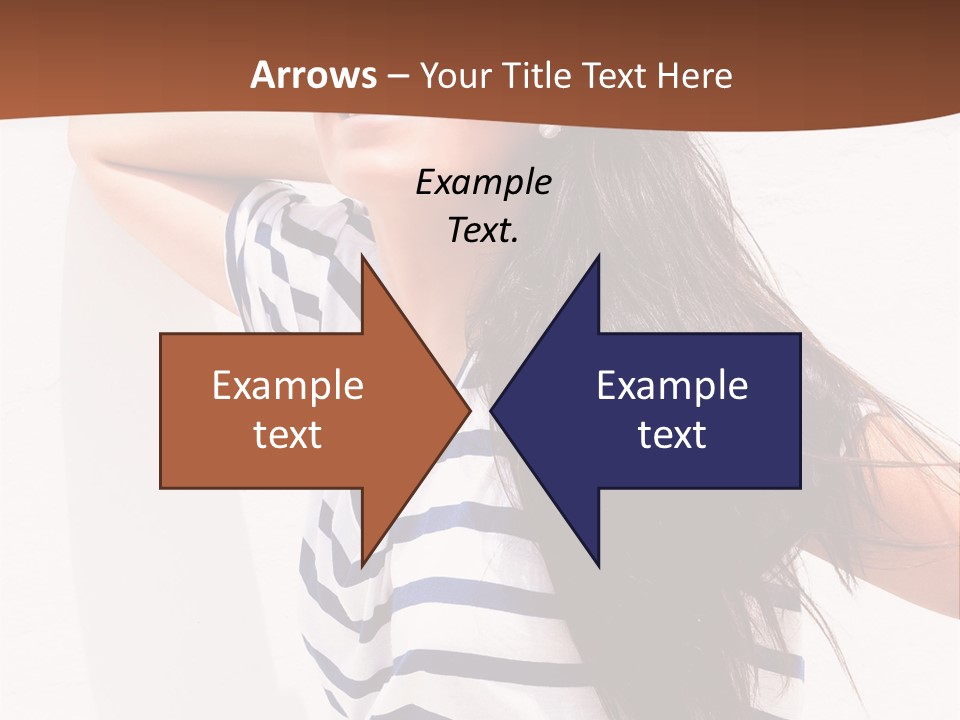 Glamour One Caucasian PowerPoint Template