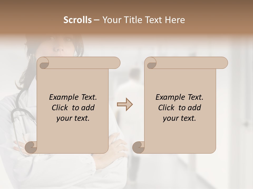 Young Grin Work PowerPoint Template