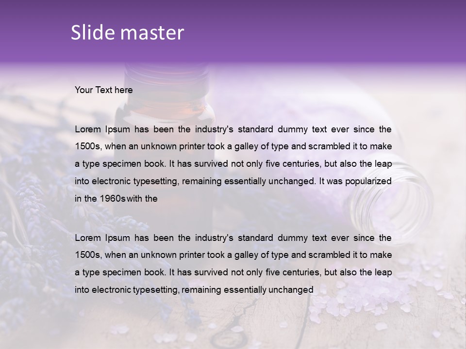 Massage Care Calm PowerPoint Template