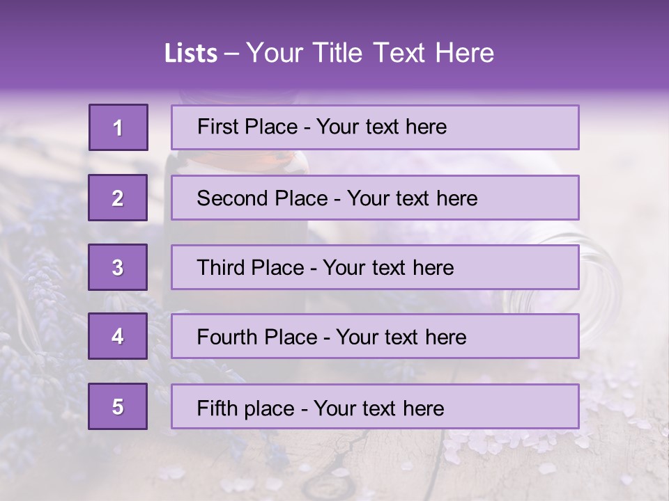 Massage Care Calm PowerPoint Template