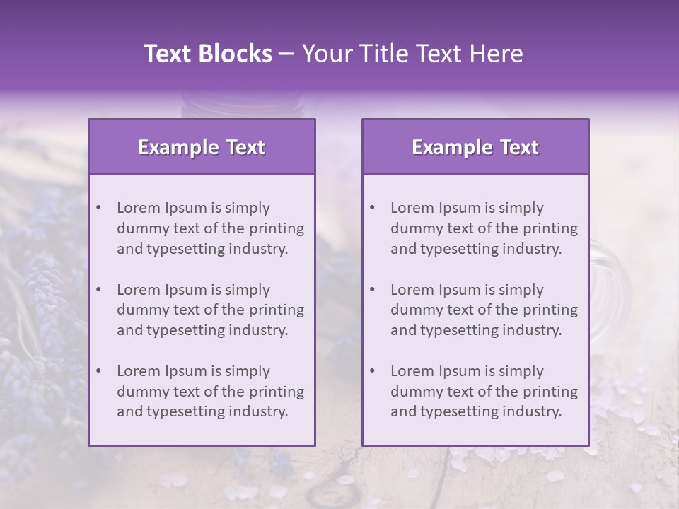 Massage Care Calm PowerPoint Template