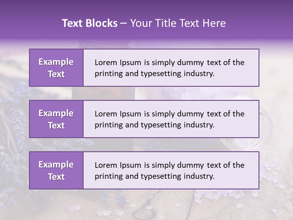 Massage Care Calm PowerPoint Template