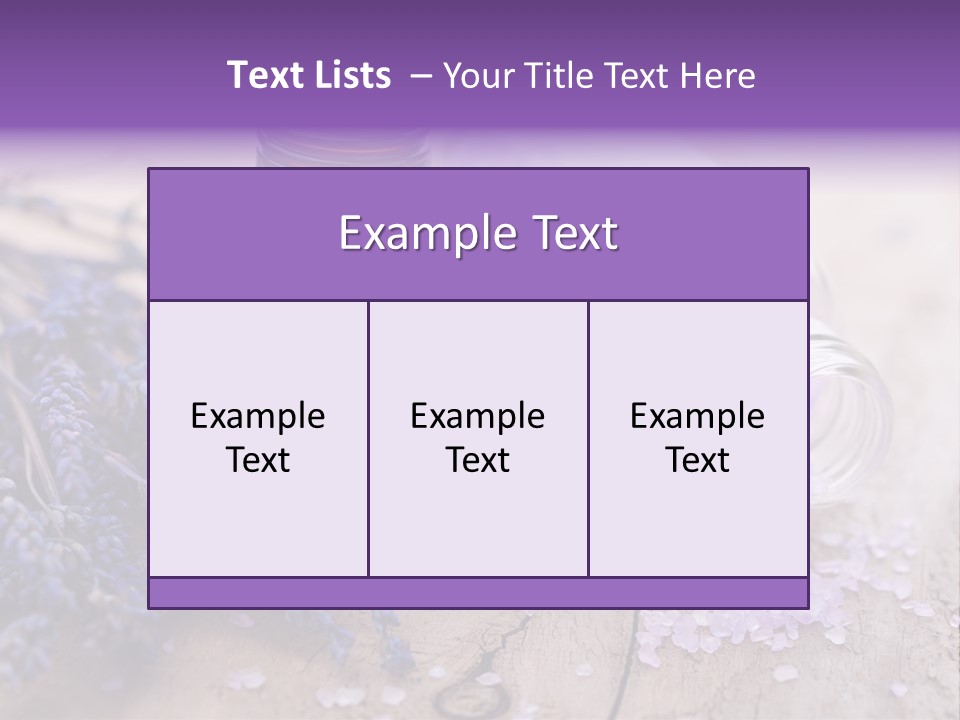 Massage Care Calm PowerPoint Template
